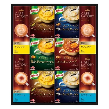 【ギフト対応無料】味の素 ギフトレシピ クノールスープ&コーヒーギフト (KGC-30Y) ※送料無料(北海道・沖縄は除く)