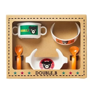 ミキハウス DOUBLE.B テーブルウェア　食器セット