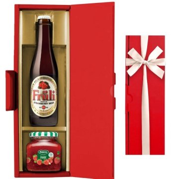 スイーツ ビール ギフトセット【無料 リボンラッピング メッセージカード】ベルギー ビール ストロベリー イチゴ コンポート ジャム 誕生日 お祝い 内祝 家族 女性 男性 送料無料
