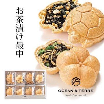 楽天ランキング受賞！ お茶漬け最中セットD OTVL8 オーシャンテール OCEAN＆TEREE 〈A448〉 出産内祝い 結婚内祝い 新築内祝い 快気祝い お返し 粗品 記念品 香典返し 法事 法要 お礼 引き出物