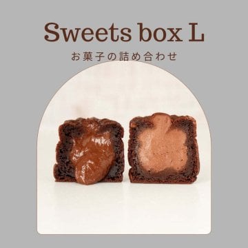 詰め合わせボックス L 焼き菓子セット（生チョコサンドクッキー 生チョコサンドクッキー 抹茶 カヌレバニラ 生チョコカヌレプレーン 生チョコカヌレ抹茶 チョコマドレーヌ）
