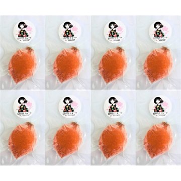 【KIMONO FRUITS】冷凍あんぽ柿(徳島産) 大玉8個入