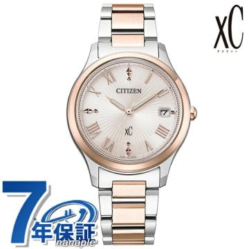 シチズン クロスシー hikari collection エコ・ドライブ 腕時計 ブランド レディース ソーラー CITIZEN xC EO1245-54W アナログ ピンク シルバー