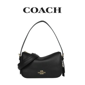 送料無料 コーチ COACH アウトレット 誕生日 レディース バッグ 2wayショルダー ショルダーバッグ CY707 IMBLK(ブラック) ブラック (プレゼント ブランド 斜めがけ 上品 シンプル 本革)