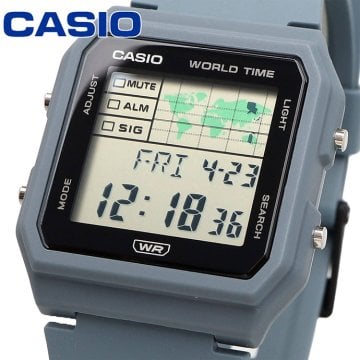 CASIO 腕時計 カシオ 時計 ウォッチ チープカシオ チプカシ スタンダード STANDARD デジタル ワールドタイム メンズ レディース グレイッシュブルー LF-30W-2A [並行輸入品]