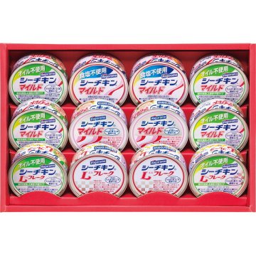 はごろもフーズ SETシリーズ シーチキンギフト [26-0474-020] SET-30B 缶詰 詰め合わせ オイル不使用 食塩不使用 シーチキンマイルド シーチキンLフレーク お中元 お歳暮 内祝い ギフト
