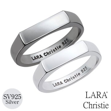 ペアリング 指輪 シルバー925 リニア [ PAIR Label ][ララクリスティー]