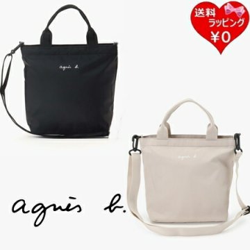 【無料ラッピング】 アニエスベー agnes b ハンドバッグ ショルダーバッグ レディース キッズ ユニセックス ロゴ 2way ブランド 正規品 新品 ギフト プレゼント 人気 おすすめ 誕生日 記念日 クリスマス 送料無料 abb521444