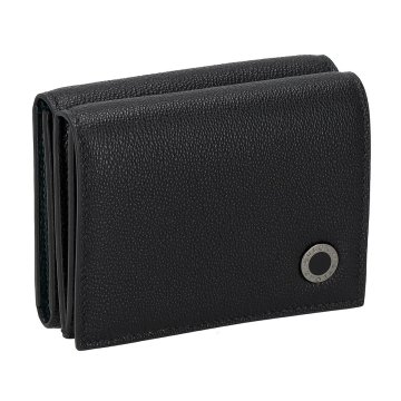 ブルガリ BVLGARI 財布 三つ折り財布 折りたたみ財布 小銭入れ付き 291681 ブルガリ・ブルガリ マン メンズ レディース ユニセックス ブラック+グリーン