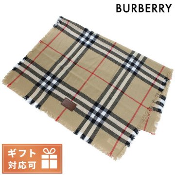 バーバリー マフラー レディース ブランド BURBERRY カシミア100% スコットランド 8046212 ARCHIVE BEIGE ベージュ系 マルチカラー 小物