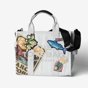 マークジェイコブス MARC JACOBS THE CAMP PATCHWORK DENIM MEDIUM TOTE BAG ザ キャンプ パッチワーク デニム ミディアム トート バッグ 2P6HTT008H02 ショルダーバッグ レディース バッグ