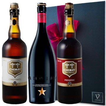 夏ギフト お中元 ビール ギフト【無料リボンラッピング】 ビール ギフト 結婚 御祝 誕生日 【ビール ギフト】【スペインビール イネディット】 ベルギービール 【シメイ レッド】【シメイ ホワイト】750ml 3本セット