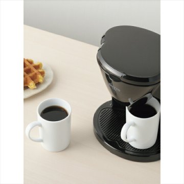 「ERETTO」“mono” 2CUPコーヒーメーカー ET-107  キッチン キッチン雑貨  内祝 内祝い お祝 御祝 記念品 出産内祝い プレゼント 快気祝い 粗供養 引出物