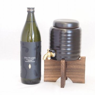 本格焼酎サーバー1000cc(18cm×24cm 1kg)セット濱田酒造 本格芋焼酎 だいやめ香熟芋 (鹿児島県) 900ml×1本
