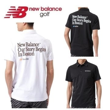 ニューバランス ゴルフ メンズ シャツ 半袖 カラーシャツ New Balance Golf 012-6168012 2026年春夏モデル お祝い 記念品 お父さん 父の日 彼氏 男性 30代 40代 50代 60代  還暦祝い 敬老の日 人気プレゼント プレゼント