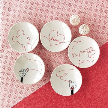 ディズニー／ラブイズ　小皿揃 3307-02  内祝い 結婚式 記念品 プレゼント 内祝 出産内祝い