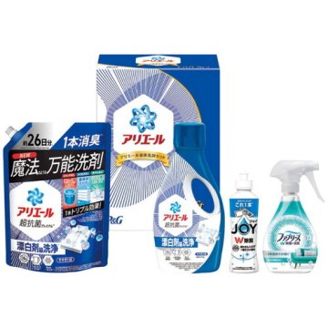 【送料無料・包装無料・のし無料】P&G アリエール液体洗剤セット PGCG-30F(A4) /ギフト お歳暮 入学祝い 卒業祝い 就職祝い 結婚祝い 誕生日 出産祝い 引越祝い 香典返し 新盆 初盆 御礼 内祝い 快気祝い ご挨拶 志 法事