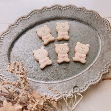 ハートを持ったくまちゃん♡パート2  クッキー