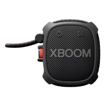 LG XBOOMGo スピーカー XG2T   ワイヤレスポータブルスピーカー   １個   万能ストラップで結べる   低音強化   迫力のある音   アウトドアを盛り上げる、ポータブルスピーカー
