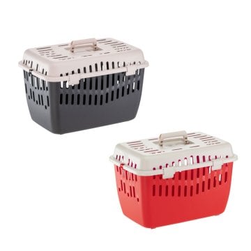 組立発送 BINNY ビニー キャリー 1 耐荷重5ｋｇ 上開き 犬 猫 小動物　イタリアferplast社製 ペット用 通院 外出 おでかけ 旅行
