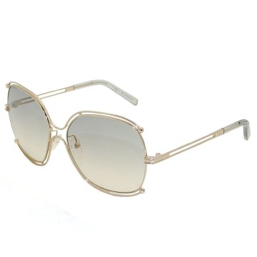 クロエ サングラス Chloe CE129S-734 サングラス UVカット レディース ゴールド ライトグレーグラデーション
