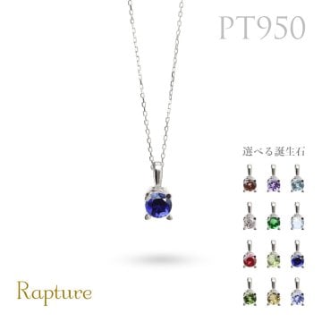 選べる誕生石 ネックレスプラチナ ネックレス 一粒 PT950 プラチナ950 白金 チェーン 長さ選べる 40cm 45cm 50cm ギフトラッピング可能 シンプル 華奢 上品 Rapture アイリス 彼女 妻 女性 レディース 誕生日 プレゼント ハロウィン 【品番：CG-RSP-29051PT】