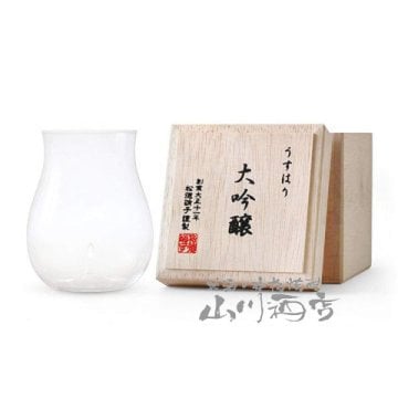 うすはり 大吟醸 / 松徳硝子株式会社 【 酒器 】【 専用木箱入り 】【 3812 】【 ハロウィン 贈り物 ギフト プレゼント 誕生日 結婚のお祝い 】
