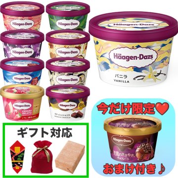 ハーゲンダッツ セット おまけ スイーツ お菓子 冷凍 プレゼント ギフト おやつ ご褒美 詰め合わせ 期間限定 アイス クリーム 熨斗 ラッピング 包装 誕生日 お祝い お中元 お歳暮 母の日 父の日 業務用 まとめ買い 送料無料