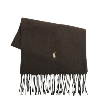 ポロラルフローレン POLO Ralph Lauren マフラー ストール ウール PC0476-200 レディース メンズ ユニセックス ブラウン