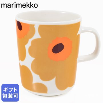 マリメッコ marimekko マグカップ コップ 250ml ウニッコ ブラウン 75217 075217 182 洋食器 テーブルウェア 北欧食器 北欧デザイン 送別会 誕生日 お中元 結婚祝い 結婚式 高級 父の日 母の日【スペシャルラッピング660円(別売り)】 成人祝い ホワイトデー