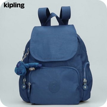 キプリング リュック レディース ブランド Kipling シティジップ ミニ バックパック リュックサック スクールバッグ  KI6046-5PZ Casual Blue