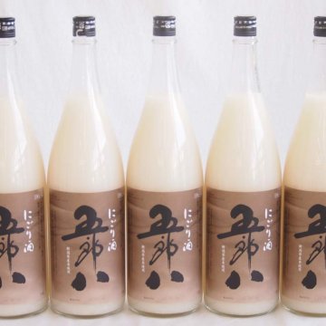 にごり酒 五郎八 菊水酒造(新潟県)1800ml×5