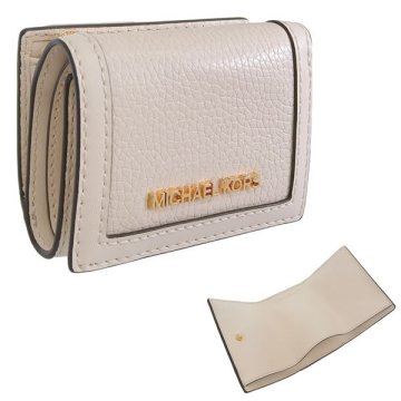 マイケルコース MICHAEL KORS 三つ折り財布 折り畳み ミニ財布 コンパクト アウトレット ジェットセットトラベル 35F3GTVD0L LTCREA バニラ