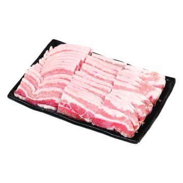 上州三元もち豚 群馬県 上州三元もち豚 焼肉用 バラ 400g (MPGJYB4) [お中元][お歳暮] ※送料無料(北海道・沖縄・離島への配送不可)