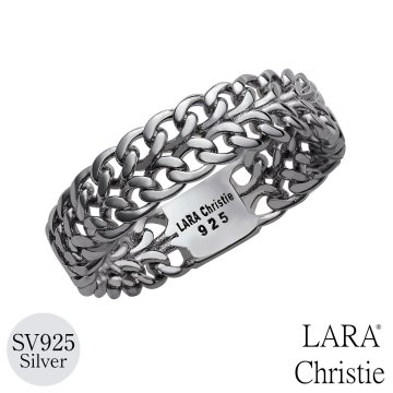 リング 指輪 メンズ シルバー925 喜平 チェーン [ BLACK Label ][ララクリスティー]