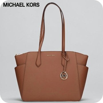 マイケルコース トートバッグ レディース アウトレットブランド MICHAEL KORS マリリン 35F5G6AT2L-LG LUGGAGE