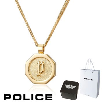 正規品 送料無料 ポリス POLICE ペンダント ネックレス TOKEN トークン 26155PSG 26155PSG02  ステンレス 316L サージカルステンレス ゴールド 金 Mサイズ 大 メンズ レディース ユニセックス 芸能人 着用 モデル カタログ 掲載 モデル 男性 女性 ギフト プレゼント おすすめ 誕生日 クリスマス バレンタイン お祝い