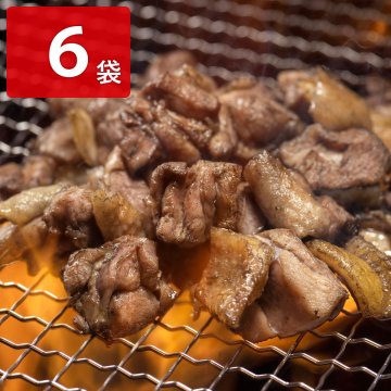 宮崎 鶏の炭火焼き 塩味 6袋入 やきとり 肉惣菜 鶏肉 炭火焼 お取り寄せ 宮崎名物 国産鶏肉 炭火焼き鳥 おつまみ 鶏の炭火焼き お酒のおとも おかず