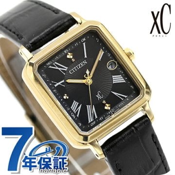 シチズン クロスシー hikari collection Square 2way Model Happy Flight 腕時計 レディース チタン 替えベルト 電波ソーラー CITIZEN xC ES9503-01E
