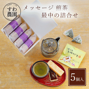 最中 メッセージ 煎茶 詰合せ 敬老の日 長寿祝い 秋ギフト 秋の味覚 お月見 【お祝い・贈り物に！】 高級 ギフト お供え プチギフト 内祝い 小分け お礼 誕生日 職場復帰 お土産 結婚内祝い 個包装 香典 挨拶 見舞い 法要 お祝い 丹波篠山 諏訪園 お菓子 スイーツ 和菓子もなか