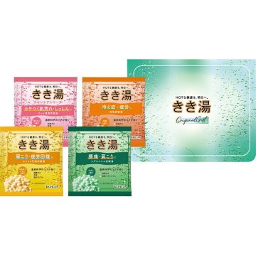 きき湯 きき湯オリジナルギフトセット [26-0574-024] ＫＫＹ ５Ｄ プレミアムギフト 贈り物 お祝い 日本製 内祝い 出産内祝い 結婚内祝い 快気祝い 新築祝い お返し 贈り物 プレゼント ギフト