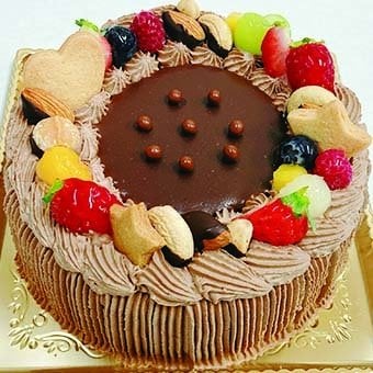 デコレーションケーキ ガトーショコラ チョコケーキ