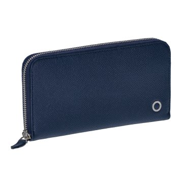 ブルガリ BVLGARI 財布 長財布 ラウンドファスナー長財布 小銭入れ付き 288254 ブルガリ・ブルガリ マン メンズ ネイビー+グリーン