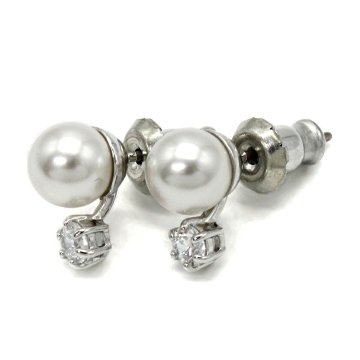 スワロフスキー swarovski ピアス Matrix アクセサリー 5694225 マトリックス スタッドピアス レディース ホワイト 海外正規品