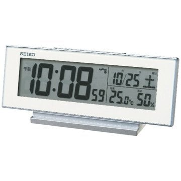 【送料無料・包装無料・のし無料】セイコー 電波目覚まし時計 SQ324W(B5) /ギフト お歳暮 入学祝い 卒業祝い 就職祝い 結婚祝い 誕生日 出産祝い 引越祝い 香典返し 新盆 初盆 御礼 内祝い 快気祝い ご挨拶 志 法事