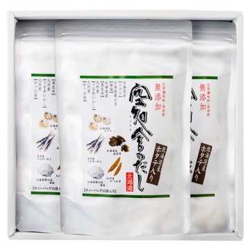 空知舎ギフトE 空知舎のだし3個セット