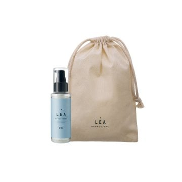 LEA ヘアオイル コットン巾着セット