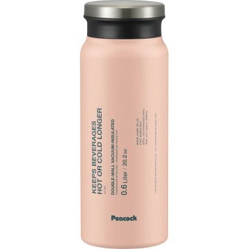 ピーコック ピーコック ステンレスボトルスクリューマグタイプ（６００ｍｌ） [26-0309-150] ＡＥＪ ６０ＰＣＲ 水筒 マグボトル 真空断熱ボトル マイボトル 内祝い 出産内祝い 結婚内祝い 快気祝い 新築祝い お返し 贈り物 プレゼント ギフト