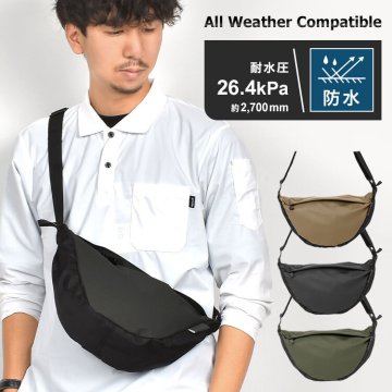 ショルダーバッグ メンズ 防水 小さめ ボディバッグ 斜めがけ ブランド 軽量 丈夫 黒 ブラック カーキ ベージュ 無地 シンプル かっこいい アウトドア 自転車 バイク ハイキング 旅行 鞄 カバン 40代 50代 高校生 男性 父の日 ギフト プレゼント 9145 FORECAST カジメイク
