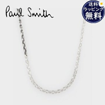 【無料ラッピング】 ポールスミス Paul Smith ネックレス Two Tone シルバー 日本製  メンズ ブランド 正規品 新品 ギフト プレゼント 人気 おすすめ 誕生日 記念日 クリスマス 送料無料 psm522114
